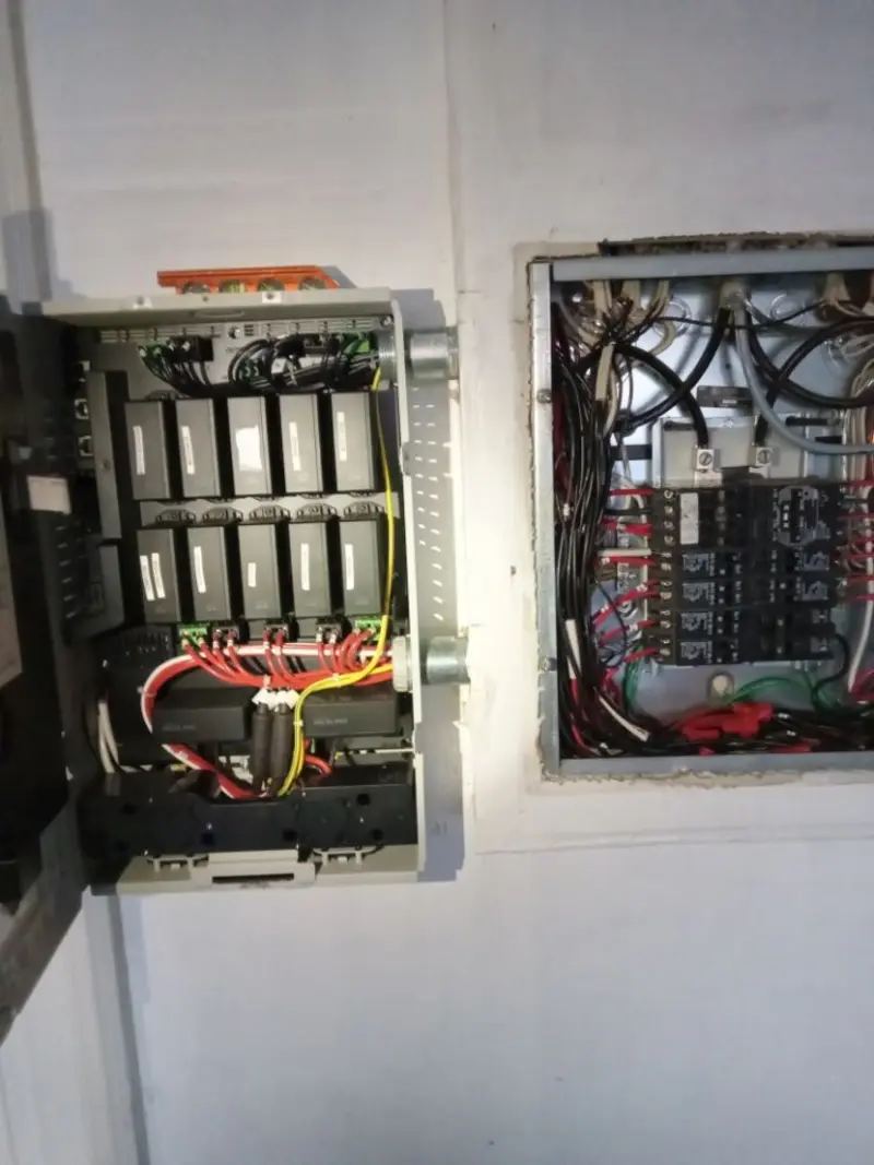 Electrical panel upgrade completed for Commercial Electrician Services in Sanford